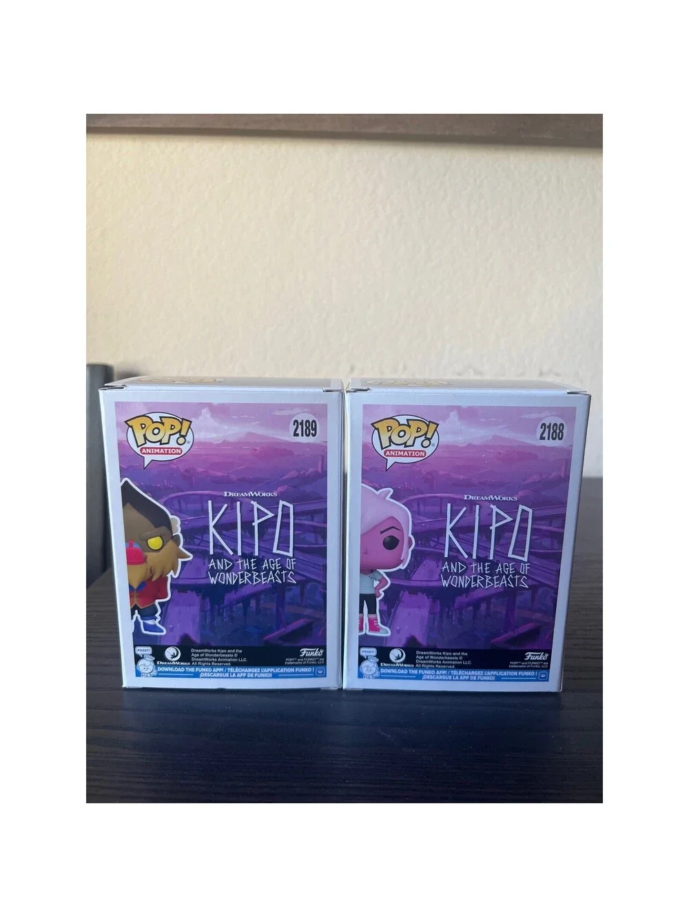 EXCLUSIVE Scarlemagne & Kipo Funko Pops #2188 #2189 Age of Wonderbeasts Movies